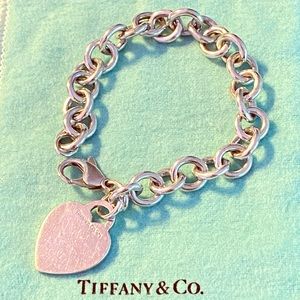 Tiffany & Co - Heart Tag Charm Bracelet